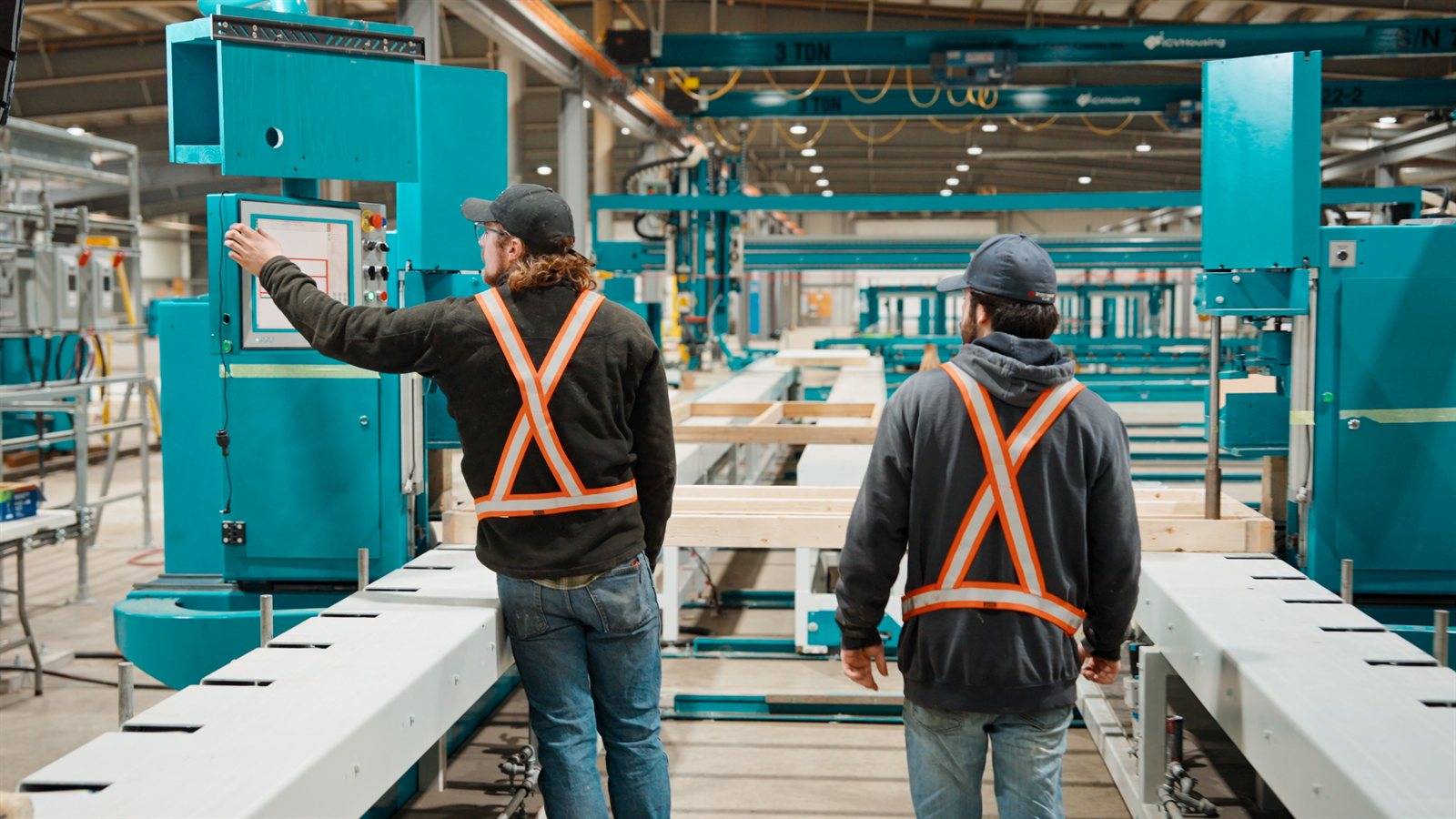 SmartCore being factory built
